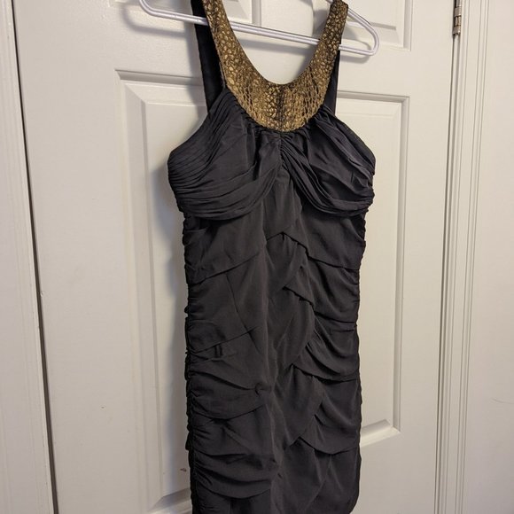 Nicole Miller Black Dress - Size 8 - Picture 4 of 5
